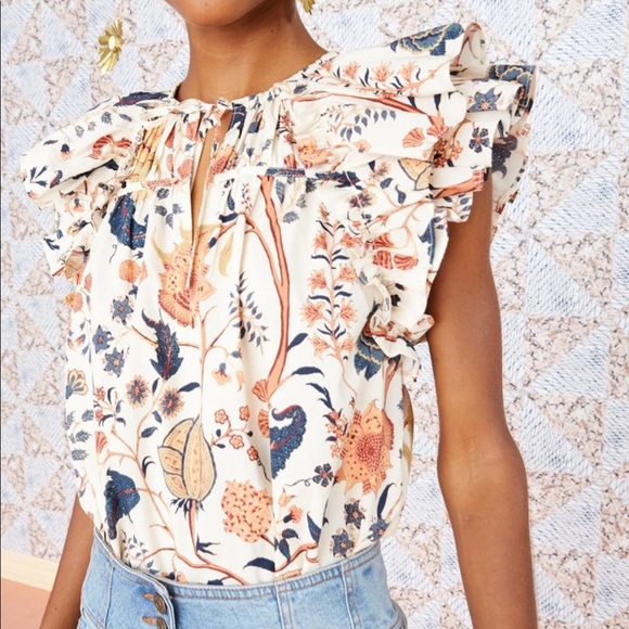 Ulla Johnson Tops - Ulla Johnson Liv Top in Daisy Size 2 NWOT